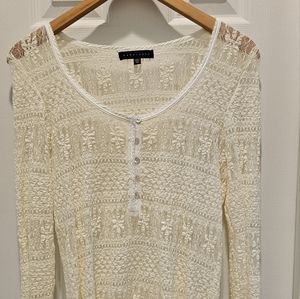 Sanctuary Lace Top, Size XS